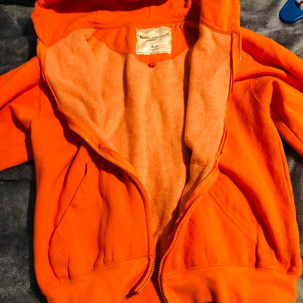 Orange pacific hoodie
